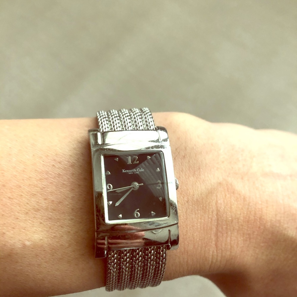 Kenneth Cole mesh bracelet watch